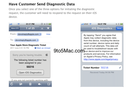 Apple Remote iOS Diagnostics System Revealed