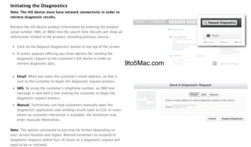 Apple Remote iOS Diagnostics System Revealed