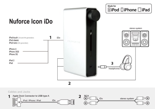 NuForce Introduces Icon iDo Digital Audio Converter for iOS Devices
