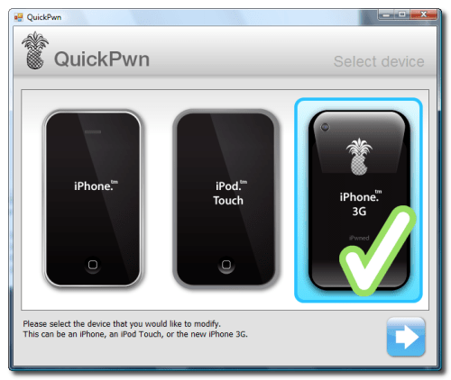 GUI Version of QuickPwn for iPhone Released