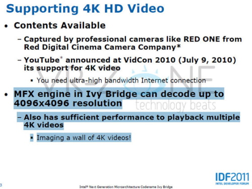 Ivy Bridge GPU Will Support 4Kx4K Displays