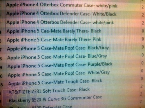 Leaked Case-Mate iPhone 5 Cases Appear in AT&amp;T System [Confirms Redesign?]