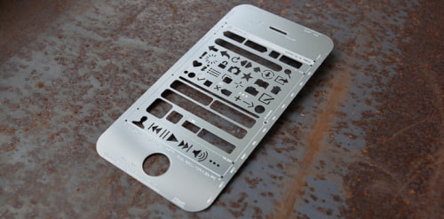 Cool iPhone Stencil Kit