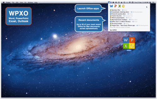 WPXO 1.0 for Microsoft Office for Mac 2011