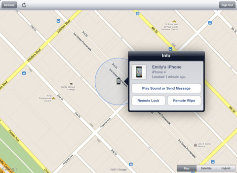 Find My iPhone App Gets Ability to Find a Mac
