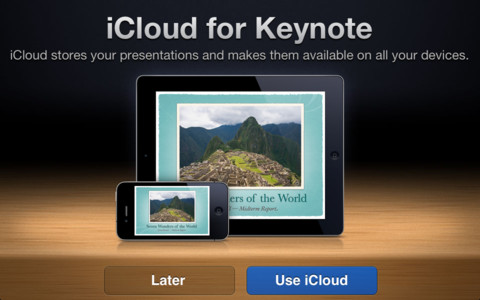 Apple Updates Keynote with iCloud Support, Other Improvements 