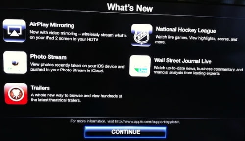 Apple Releases Minor Apple TV Update