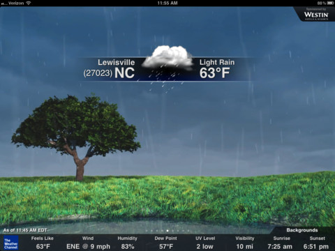 The Weather Channel iPad App Gets All New Design