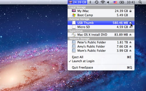 Quickly View Your Mac&#039;s Free Space With This Utility