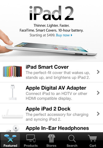 Apple to Allow Self Checkout via iOS App at Apple Retail Stores