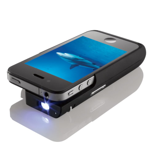 Brookstone Releases Pocket Projector for iPhone 4
