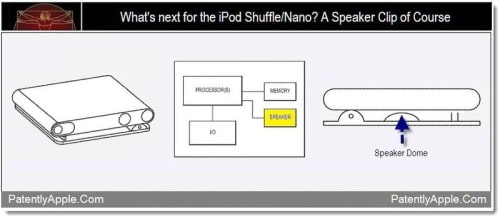 Apple Looks to Add a Speaker to the iPod Nano Clip