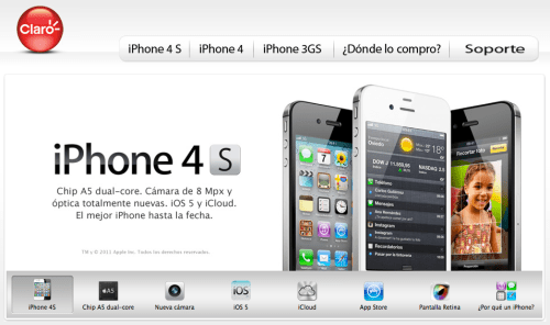 Claro is the Fifth U.S. Carrier to Get the iPhone 4S