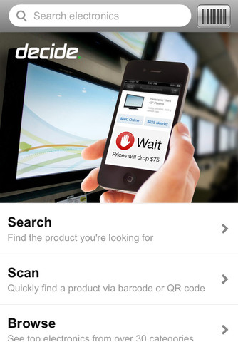 Decide App for iPhone Helps You Pick the Best Time to Buy