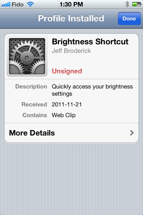 Beautiful Pre-Made iPhone Settings Shortcuts