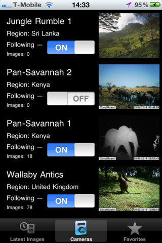 Instant Wild App Shows You Live Photographs of Animals Across the Globe