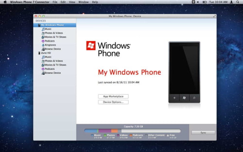 Windows Phone 7 Connector for Mac Gets a Big Update