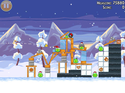 Angry Birds Seasons Gets Updated for Christmas