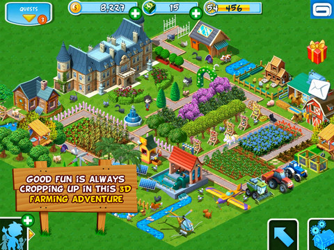 Gameloft Releases Green Farm 2 for iPhone, iPad