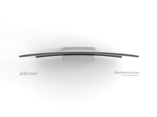 Apple Television Concept With Curved Glass: iScreen