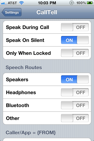 CallTell Gets Updated With iOS 5 Support