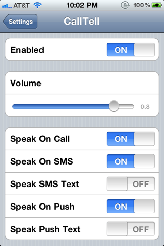 CallTell Gets Updated With iOS 5 Support