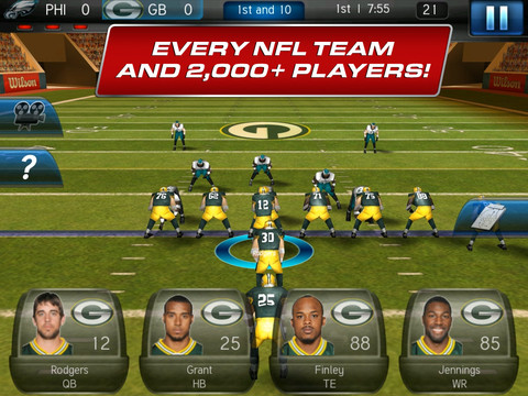 NFL Pro 2012 Gets Support for the iPad