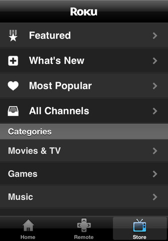 Roku Launches Remote Control App for iOS