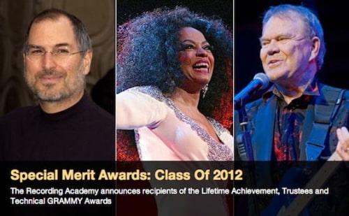 The Grammys Honors Steve Jobs With Special Trustees Award