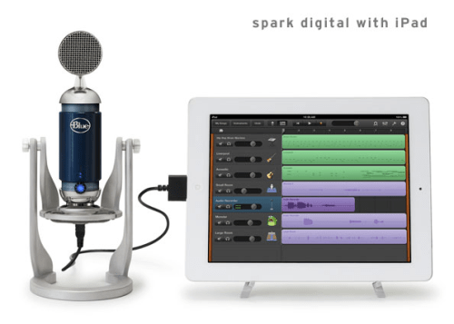 Blue Microphones Unveils Spark Digital iPad and USB Microphone