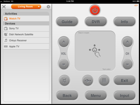 Dijit Universal Remote and TV Show Guide App Gets Updated With iPad Support