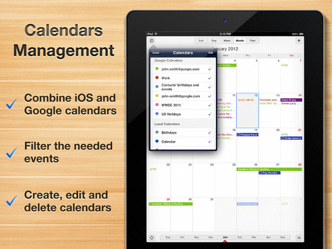 Calendars for iOS Gets Updated With New Interface and Features