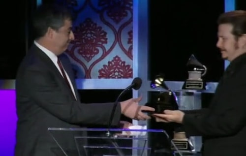 Eddy Cue Accepts Grammy Honoring Steve Jobs