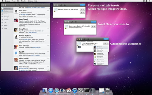Osfoora Twitter Client Released for Mac