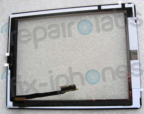 Leaked iPad 3 Digitizer Shows Home Button on Both Black and White Bezels