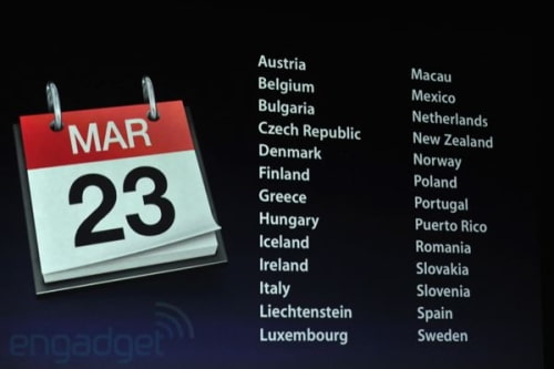 New iPad Launches in 10 Countries on March 16th, Pre-Orders Are Now Live