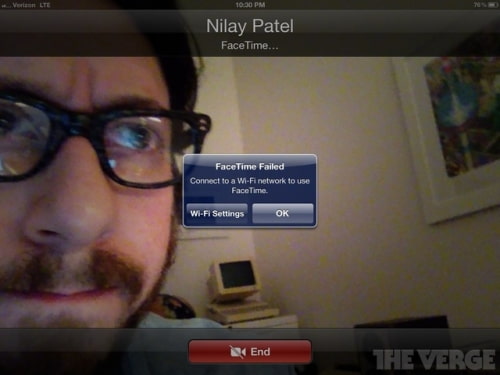 The New iPad Can&#039;t Make FaceTime Calls Over 4G