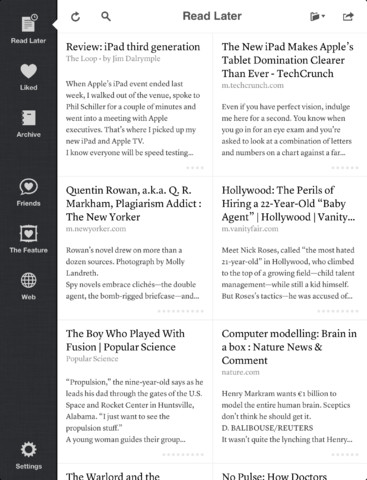 Instapaper Updated With Numerous Improvements