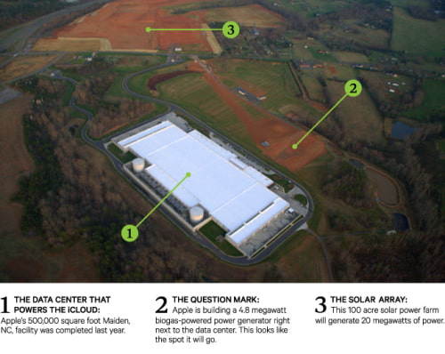 Aerial Look at Apple Construction in Maiden, North Carolina [Photos]