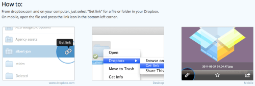 Dropbox Now Lets You Share Files With a Link