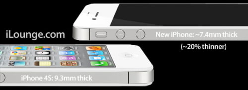 The New iPhone Will Be Longer and Thinner Than the iPhone 4S?