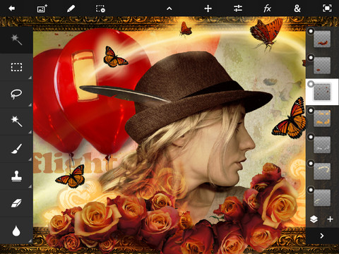 Adobe Photoshop Touch Gets New Effects, Export to PSD/PNG, More