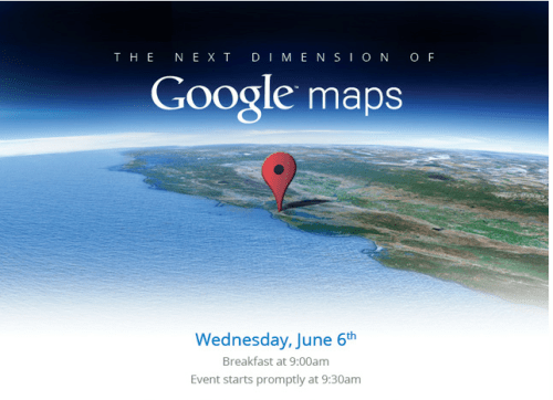 Google Plans to Hold Maps Event Just Before WWDC
