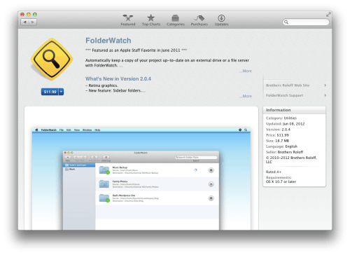 Retina Display Apps Begin to Appear in the Mac App Store