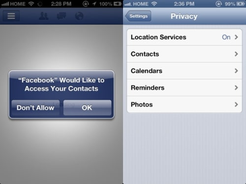 iOS 6 Apps Now Require Explicit Permission Before Accessing Your Data