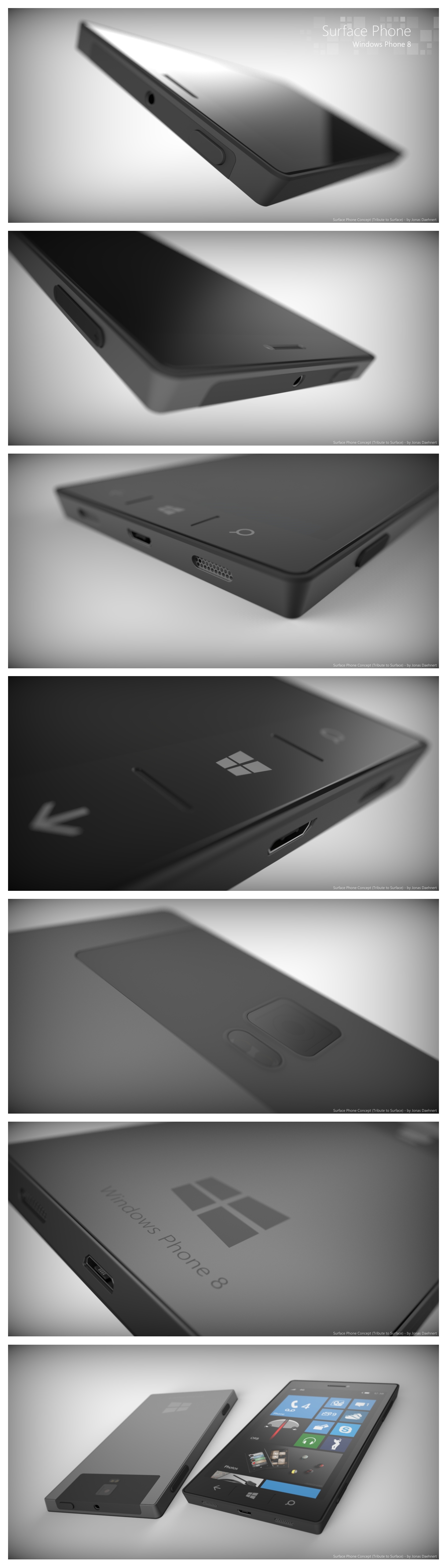 Windows 8 Surface Phone Concept [Images]