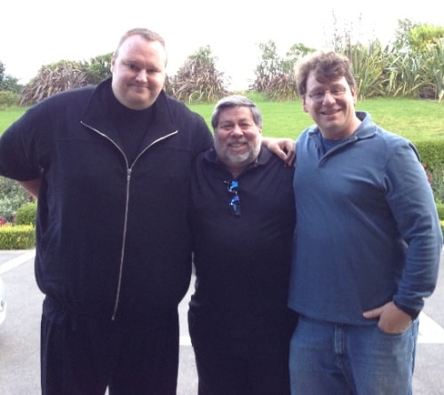 Woz Lends His Support to MegaUpload&#039;s Kim DotCom [Photo]