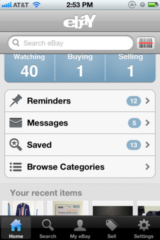 eBay Updates Its iPhone App With Landscape Support, Faster Bidding, More