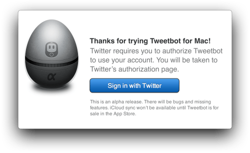 Tapbots Releases Public Alpha of Tweetbot for Mac [Download]