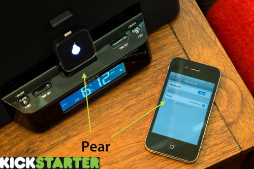 Pear Dongle Turns Any Dock Into a Bluetooth Audio Receiver